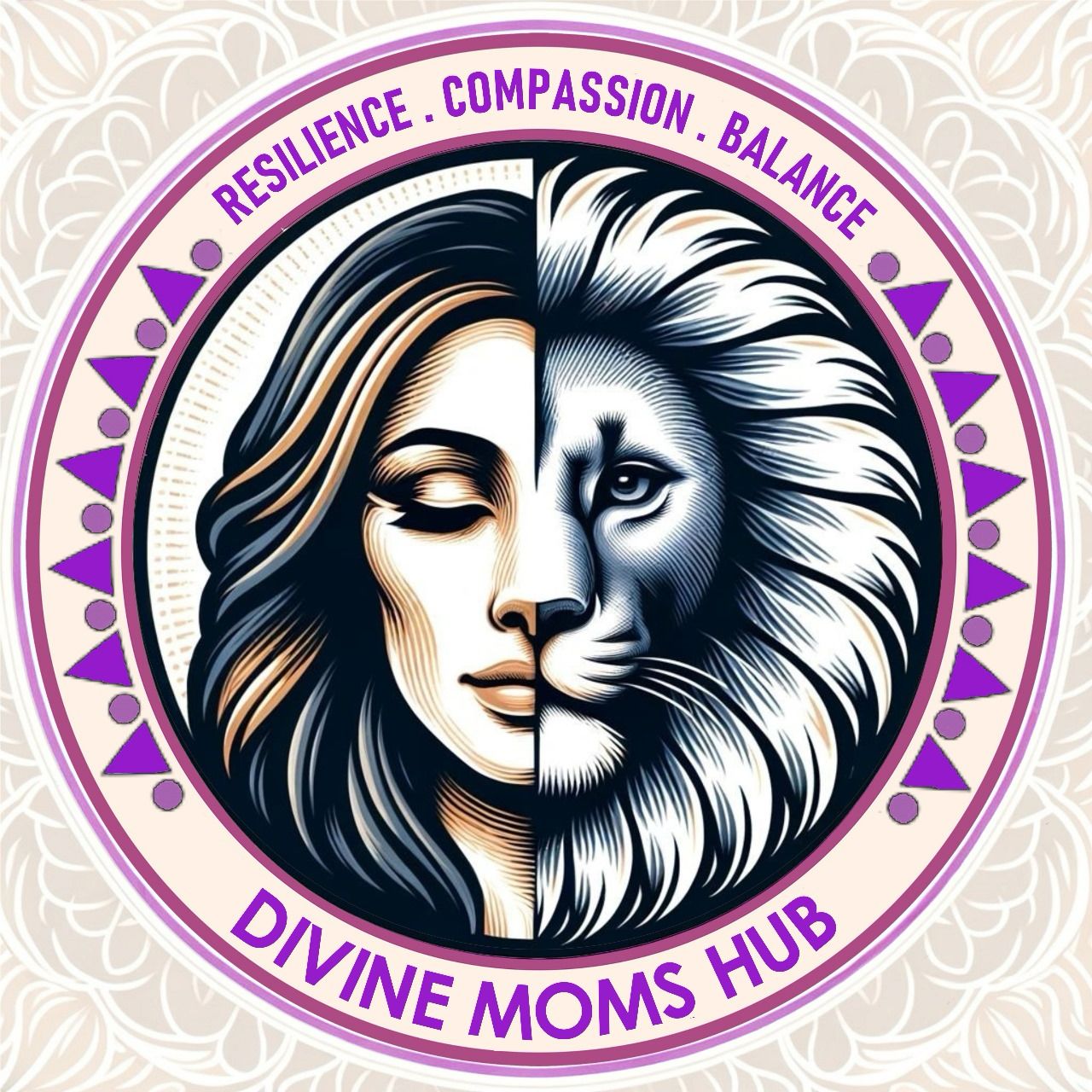 Divine Moms Hub Logo